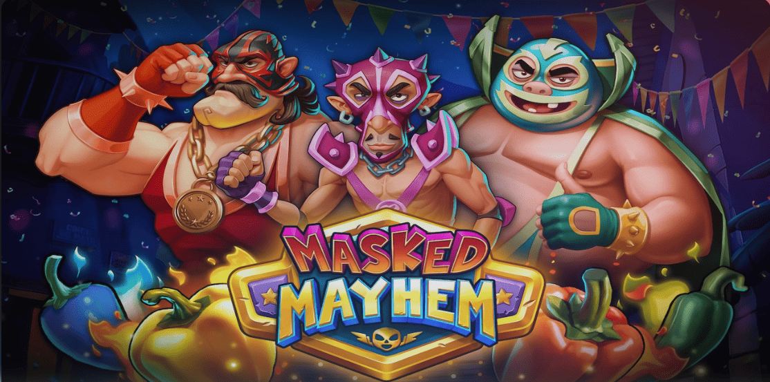 العب ماكينات القمار Masked Mayhem بأموال حقيقية